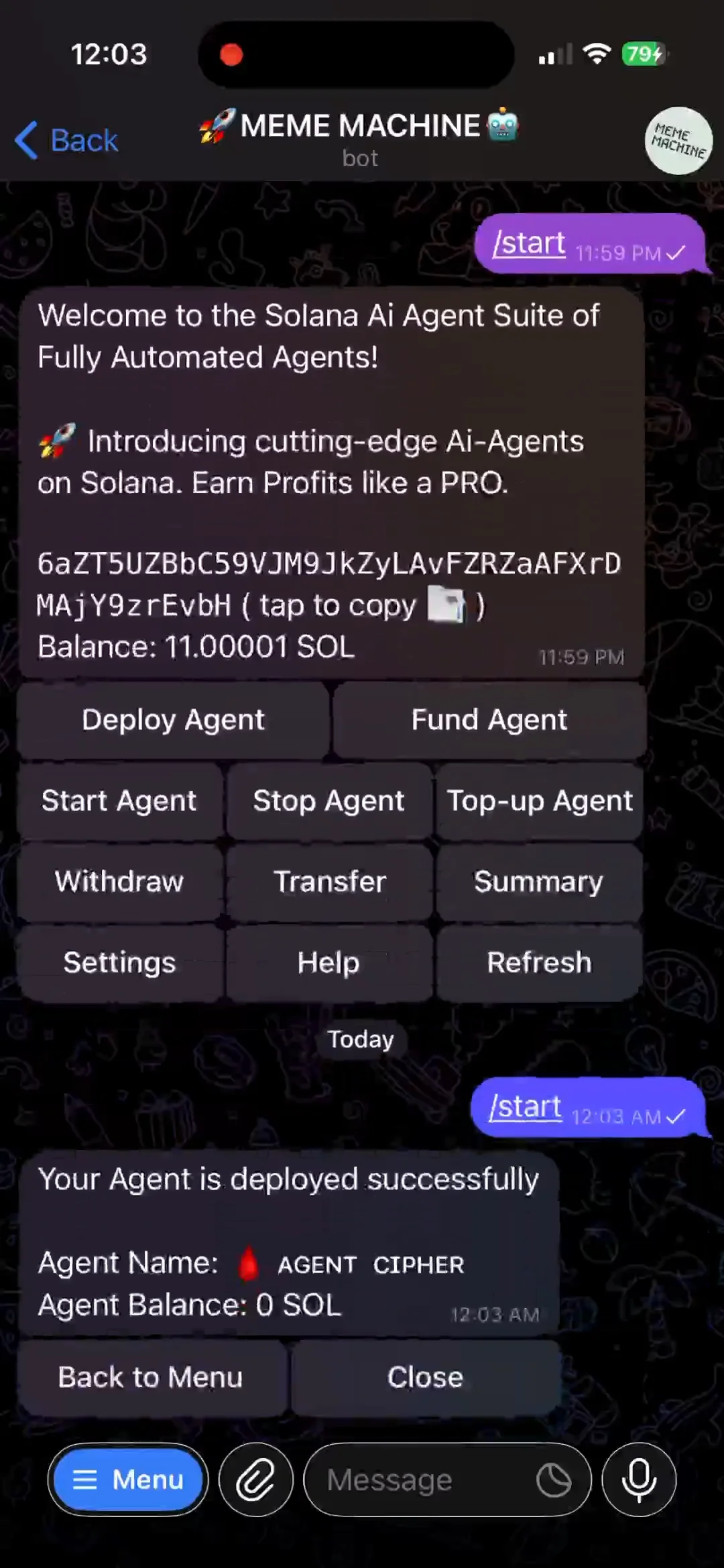 Deployment success